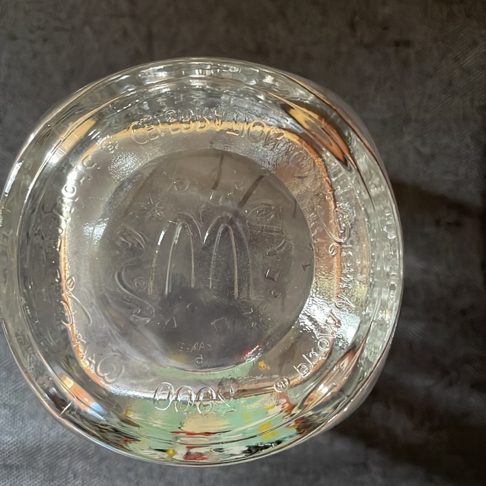 Vintage McDonalds Collectible Walt DisneyWorld Drinking Glass Magic Kingdom 2000 - Picture 2 of 6